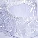 M&A Decor Flower Girl Basket Set of 2 Elegant White Lace Basket for Flower Girl