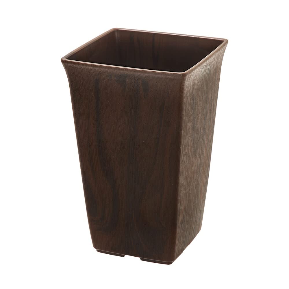 リッチェル プラ鉢 フォーレスクエアポット 5号 ダークブラウン ダークブラウン商品画像