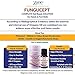 Fungucept COMPLETE 100% Natural Nail Repair Solution Kit. Highly Effective Enriched with Oils Containing A, C and E Vitamins. Fungucept Nail 0.33 fl. oz. – 10 ml. and Fungucept Softgels 60pcs.