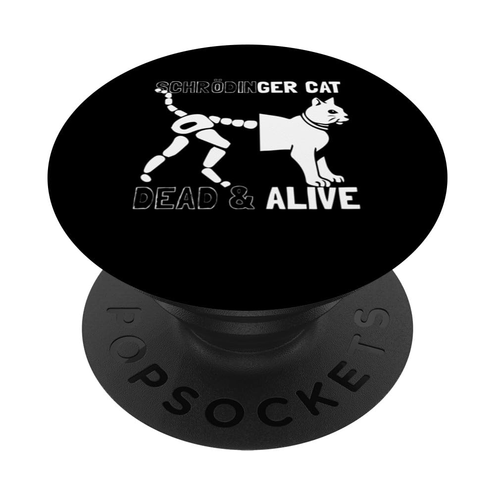 Schrödingers Katze Schrödinger's Cat PopSockets Adhesive PopGrip