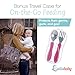 Toddler Utensils Cutlery Set-Toddler Fork and Toddler Spoons with Bonus Baby Utensils Travel Friendly Carrying Case-Perfect Self Feeding Baby Spoons and Baby Forks