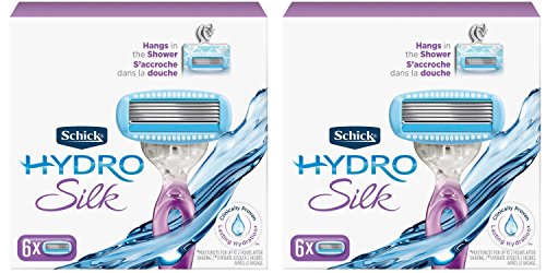 Schick Hydro Silk Hang-In Shower Razor Blade Refills for Wom