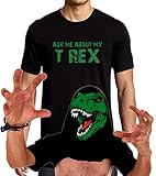 Ask Me About My T-Rex T-Shirt Funny Flip Up T Rex Shirt XS-3XL
