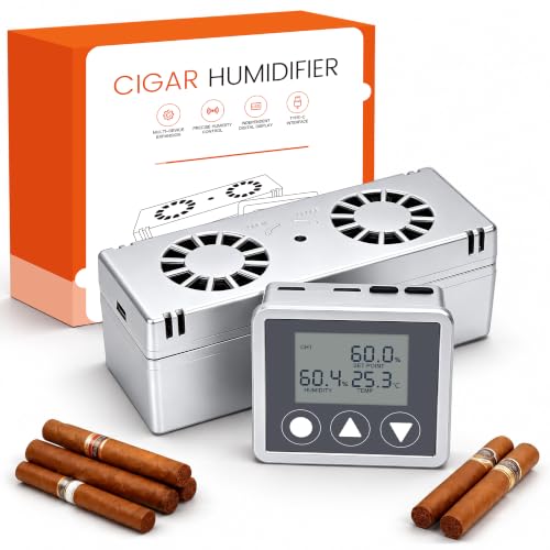 Caizehume Silver Electric Cigar Humidifier