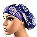 Womens Surgical Scrub Hat Sun Moon Stars Bouffant Scrub Cap
