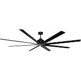 Maxim Lighting 88768BK Condor - Ceiling Fan-14 Inch Tall and 84 Inch Wide, Finish Color: Black