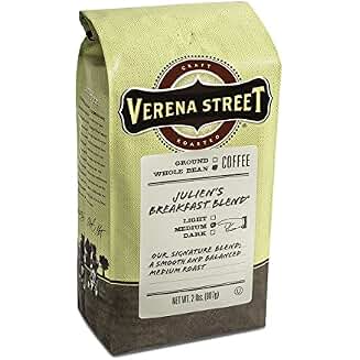 Verena Street, Julien's Breakfast Blend, Whole Bean Medium Roast