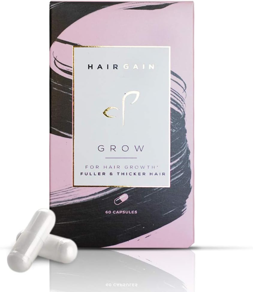 Hair Gain Biotin Supplement for Hair Growth, 60 count (Pack of 1)
