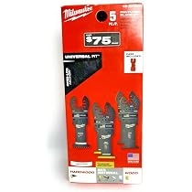 Milwaukee 49-10-9121 Oscillating Multi-Tool Blade Kit (5-Piece)