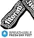 Fiterati  Best Yoga Socks - Anti-odor, Antibacterial Non Slip Yoga Pilates Barre Grip Sox, Size Small/ Med