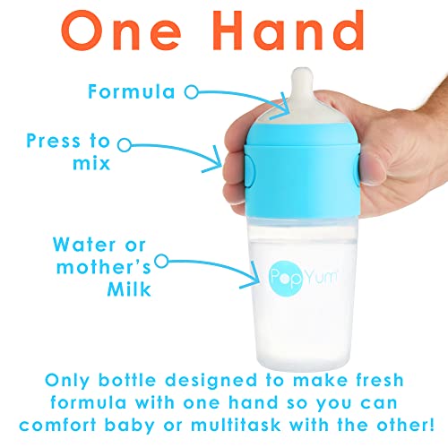 PopYum oz Blue Anti-Colic Formula Making/Mixing/Dispenser Baby - Main Image