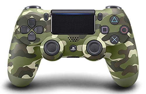 ワイヤレスコントローラー DUALSHOCK4 グリーン・カモフラージュ