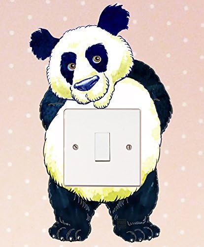 Panda Light Switch Sticker