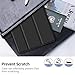 IVSO Samsung Galaxy Tab S6 10.5 inch Case - Slim Folding Cover Case for Galaxy Tab S6 Android Tablet,with Smart Cover Auto Wake/Sleep(Black)