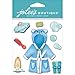 Jolee's Boutique Dimensional Stickers, Baby Boy Bath Time