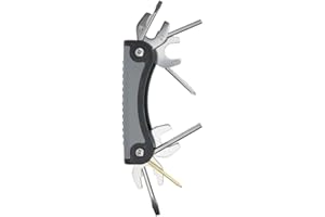 Innovative Scuba Concepts T-2 Scuba Toolpack Multi Tool for Repairing & Adjusting Scuba Diving Regulators (11 Tool Black Gray)