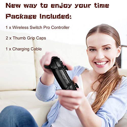 CONNYAM Wireless Switch Pro Controller for Nintendo Switch/Switch Lite