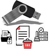 Secure Data Wipe USB &ndash; Permanent Hard Drive Erase Tool | Military-Grade Data Sanitization for PC, Laptop, HDD &amp; SSD | Bootable USB Drive &ndash; Easy &amp; Secure Data Removal