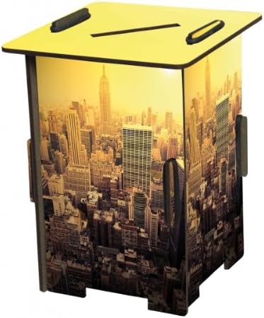 Portalápices/Hucha Big Apple New York Twin Caja de casa: Amazon.es: Oficina y papelería