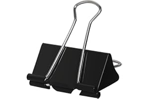 2 Inch Binder Clips(60Pcs), Large Binder Clips Heavy Duty Paper Clamps for Office and Home Supplies