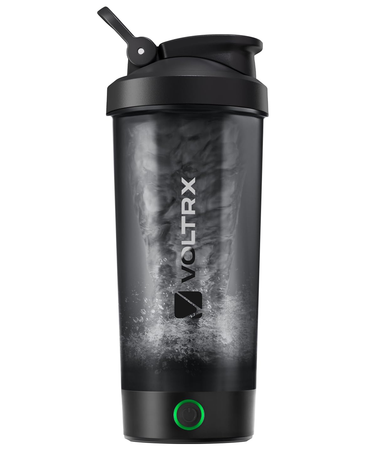 VOLTRX Protein Shaker Bottle, Titanus USB C Rechargeable Electric Protein Shake Mixer, Shaker Cups for Protein Shakes and Meal Replacement Shakes, BPA Free, 24oz