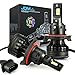 JDM ASTAR T1 H13 9008 All-in-One Upgrade Vision White LED Headlight Bulbs