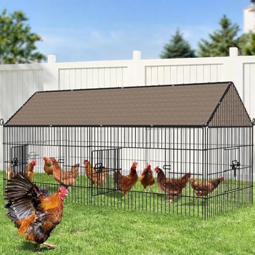 Sun Shade Netting, Sun Protection Net 80% UV Shade Fabric, Shade Cloth Greenhouses Windproof Cover with Eyelets, for Greenhouse/Garden/Pergola/Patio Lawn