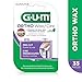 GUM Orthodontic Wax for Braces and Dental Devices - Soothing Dental Wax with Vitamin E and Aloe Vera - Clear Color and Refreshing Mint Flavor (Pack of 1)
