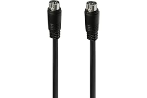 Mini DIN 10 pin Female to 10 pin Male M/F Audio Input Cable Cord 0.5m 3m with TV Receiver Monitor Projector Audio Video Recei