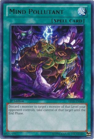 Yu-Gi-Oh! - Mind Pollutant (ABYR-EN064) - Abyss Rising - 1st Edition - Rare