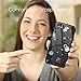 PBRO 5 Case, 5s Case, SE(2016) Case Cute Astronaut Case Dual Layer Soft Silicone & Hard Back Cover PC+TPU Protective Case for Apple 5/5s/SE Space/Black