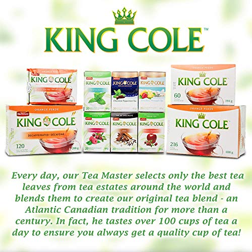 King Cole Orange Pekoe Tea Bags Decaffeinated (120 Count), Premium