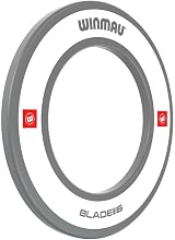 Winmau Pro Line 1.0 Dart Board Surround Ring Grey White Durable Backboard view 3