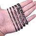 Bowisheet 16-30In 4-8.5MM Black Figaro Stainless Steel Chain Necklace Link Chain for Men Women
