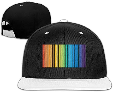 Gay Rainbow Bar Code Baseball Hip-hop Caps