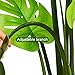 Wofair 45 Inch Artificial Monstera Plant, Fake Monstera Deliciosa Plants with Monstera Leaf Pot, Faux Monstera Plant for Home Office Store Garden Indoor Outdoor Monstera Decor (2 Pack)
