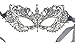 Silver Masquerade Mask For Women - Lace Masquerade Masks for Masquerade Party, Proms, Photo Shoot, Venetian Party, Mardi Gras, Halloween & Cosplay - Silver Color - Made in the USA