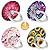 4-Pack Floral Pattern Phone Ring Holder 360 Degree Rotation Finger Ring Stand Holder Grip Kickstand Compatible with Smartphones and Tablets