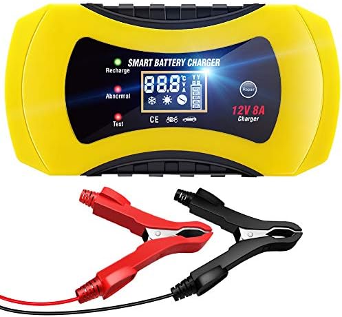 バッテリー 充電器 カーバッテリー バッテリーチャージャー 12 24v 6a大電流 電動自転車過電流保護 自動車 バイク用