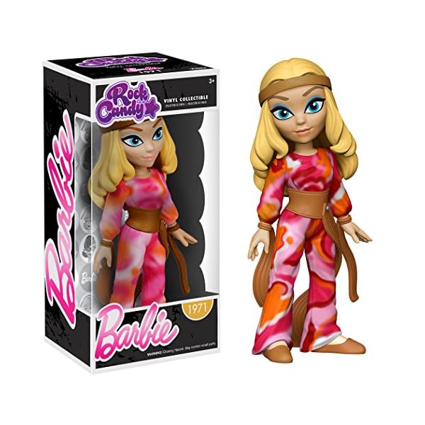 Funko 9094 Barbie 9094 Rock Candy 1971 Hippie Figure – Bild 3