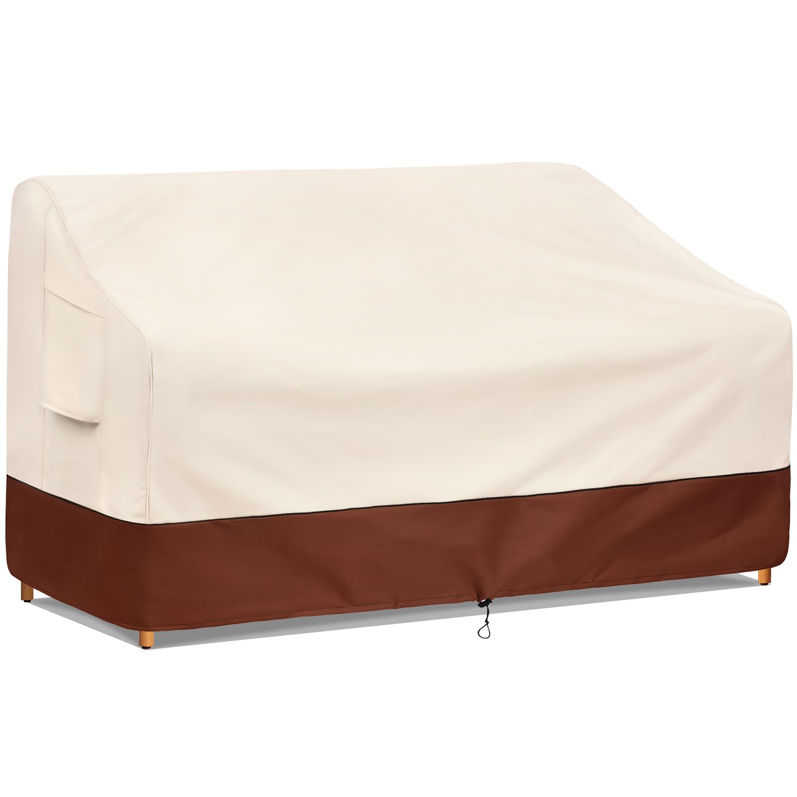 Photo 1 of **USED&DIRTY** Bestalent Outdoor Furniture Sofa Covers Waterproof,3-Seater Patio Sofa Covers Fits up to 85W x 37D x 35H inches
