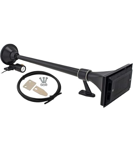 17 Inch 150dB 12V Super Loud Single Trumpet Air Operated Horn for Truck / Boat / Train / Lorry 17 Inch 150dB 12V Super Loud Single Trumpet Air Operated Horn for Truck / Boat / Train / Lorry