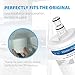 Waterdrop Plus 8171413 Refrigerator Water Filter, Replacement for Whirlpool® 8171413, EDR8D1, Kenmore® 46-9002, NLCS200, NSF 401&53&42 Certified, 𝐑𝐞𝐝𝐮𝐜𝐞 𝐏𝐅𝐀𝐒, Pack of 2