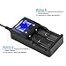 Universal Battery Charger, BOOCOSA LCD Display Speedy Smart Charger for Rechargeable Batteries Ni-MH Ni-Cd AA AAA Li-ion LiFePO4 IMR 10440 14500 16340 18650 RCR123 26650