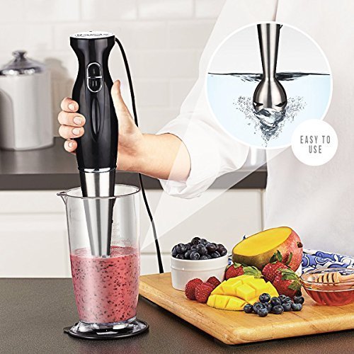 Vitantonio 0300HB 2 Speed Stainless Steel Super Powerful 300-watt Hand Blender