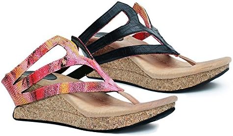 Modzori Zara Women's Mid Wedge Reversible Sandal