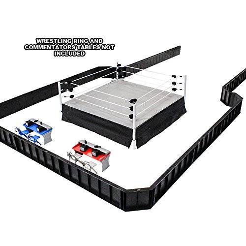 Ultimate Wrestling Ring Barricade Playset for Action Figures by Figures