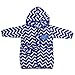 Neat Solutions Extra Soft & Warm Hooded Baby Bathrobe, Playful Whale, 0-9 Months, 13.7 x 7.2 x 2.2 Inch (HR136)