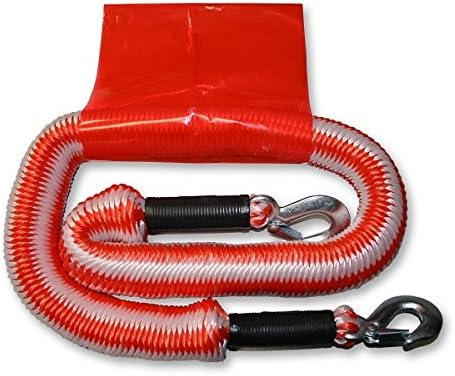 AUTONIK 122040 Stretch Tow Rope with Hooks, up to 3,000 kg