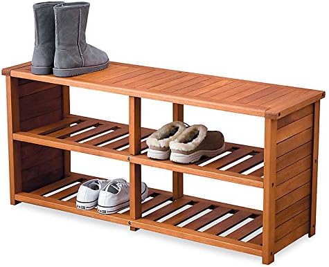 Eucalyptus Shoe Bench